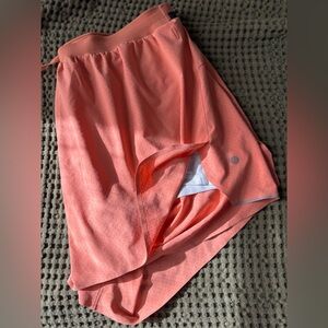 Lululemon Athletica Coral Athletic Shorts